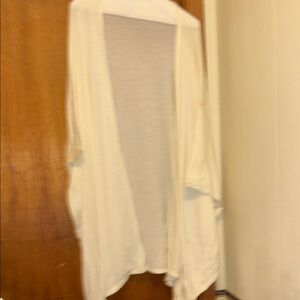 Elegant White Women's Cardigan